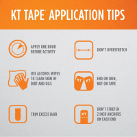 KT Tape Pro Extreme 20 Strip - Black